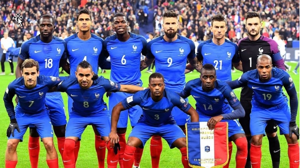 022世界杯法国人员名单公布"