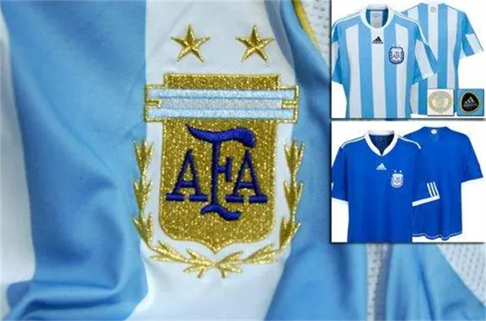 阿根廷队标（个特别大的盾牌）