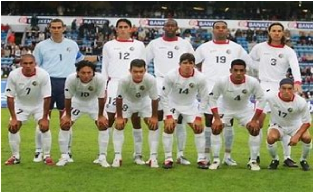哥斯达黎加足球国家队排名（第31名）