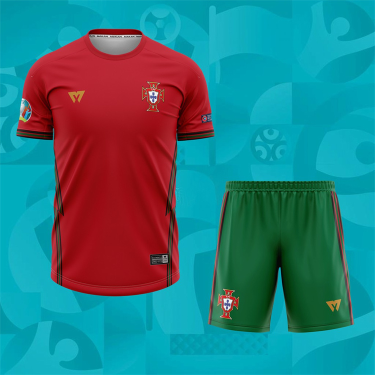 葡萄牙2022世界杯主场球衣（大体上是呈现红色和绿色）