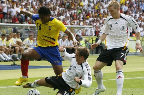 006年世界杯赛战绩：厄瓜多尔0:3德国竞猜赔率复盘分析"