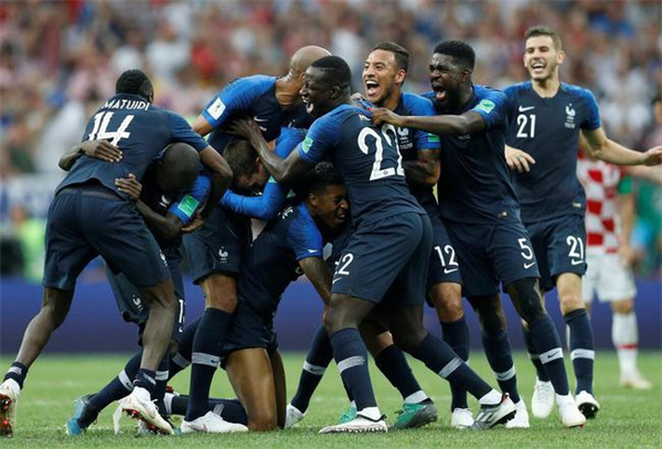 018年世界杯冠军是那个国家（法国）"