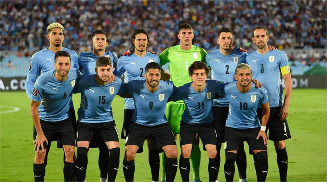 乌拉圭球队世界杯阵容2022（最新公布名单）