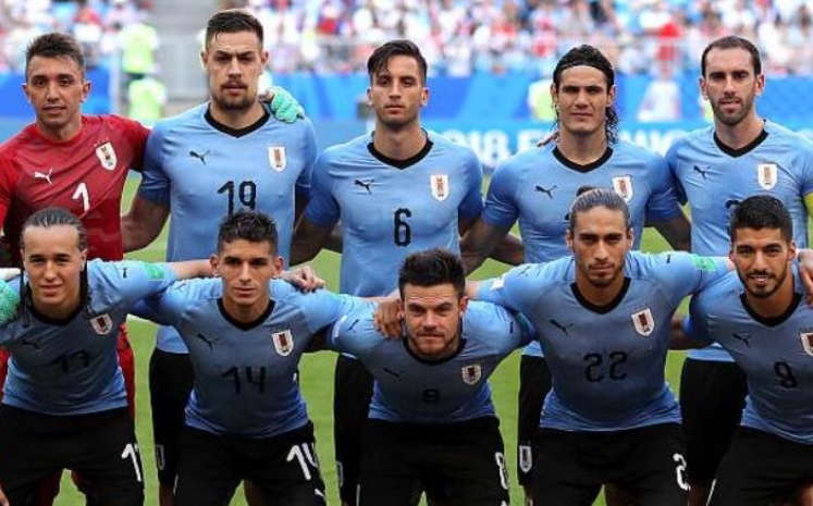 乌拉圭足球国家队世界排名（14名）