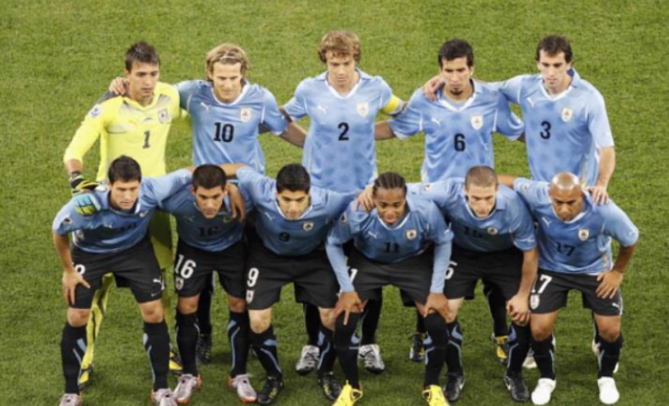 乌拉圭足球国家队世界排名（14名）