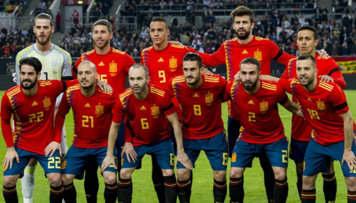 022年世界杯西班牙队球衣配色（红色）"