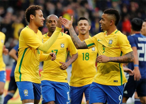 历史上得到世界杯最多的国家（巴西）