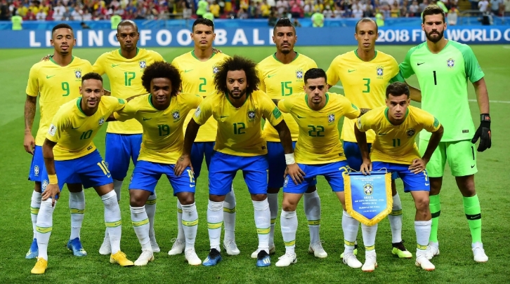 巴西国家队阵型（传统433阵型）