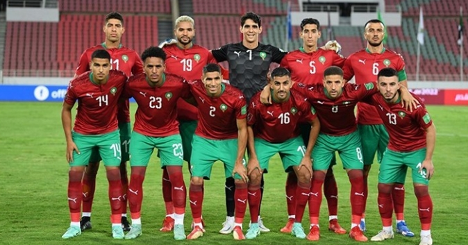 摩洛哥国家男子足球队世界杯球衣（以白色为主）