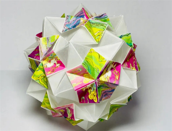 纸花球的做法 简单易学适合新手 怎么做的?