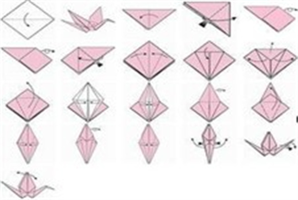 怎么折纸鹤的详细图解 零基础千纸鹤折法教程