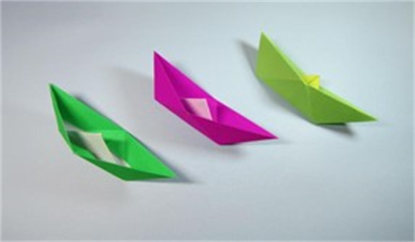 怎么折纸船最简单图解 纸船的折法详细教程
