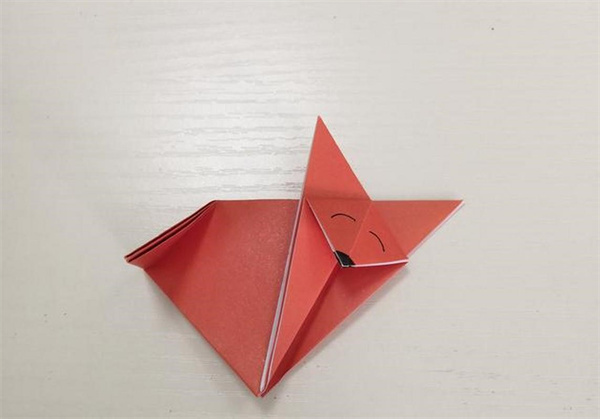 超简单折纸小狐狸的教程