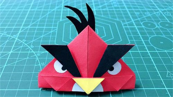 愤怒的小鸟折纸方法