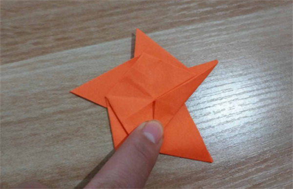 组合五角星的折法 立体五角星折纸图解