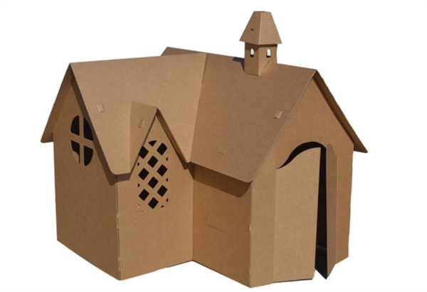 怎么用纸箱做房子的步骤 手工制作纸箱房子