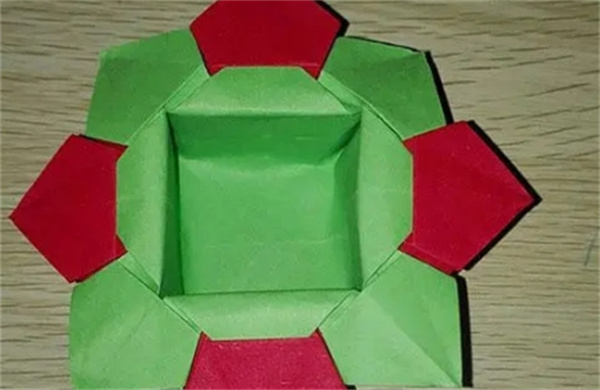 创意手工艺  儿童折纸篮子  乐享折纸乐趣