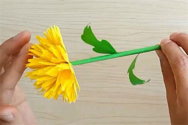 纸菊花手工制作方法 手工菊花怎么做图解