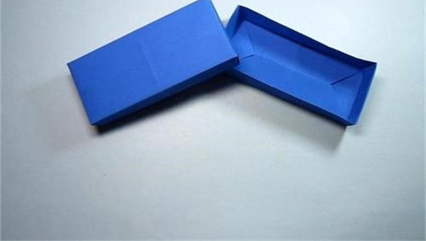 怎么折纸长方形纸盒 带盖长方形盒子的折法