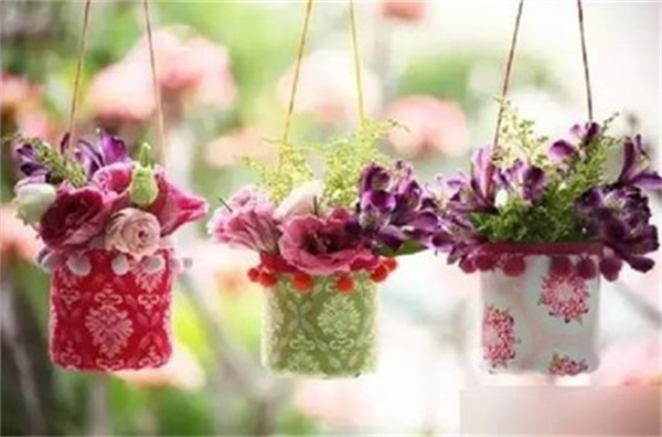怎么改造花盆的方法 指甲油DIY美丽花盆教程