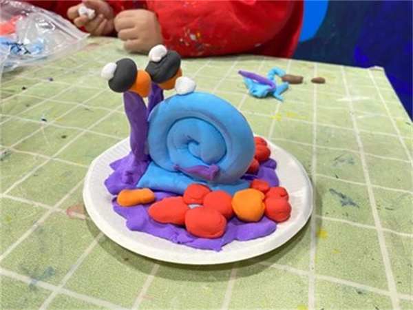 怎么用粘土制作蜗牛 超轻粘土DIY蜗牛图解