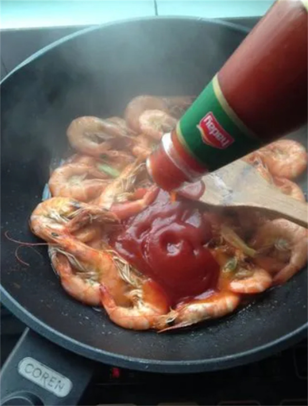 番茄酱虾怎么做