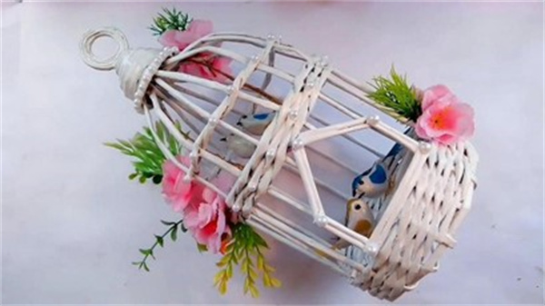 怎么用铁丝做鸟笼 可爱鸟笼手工制作教程
