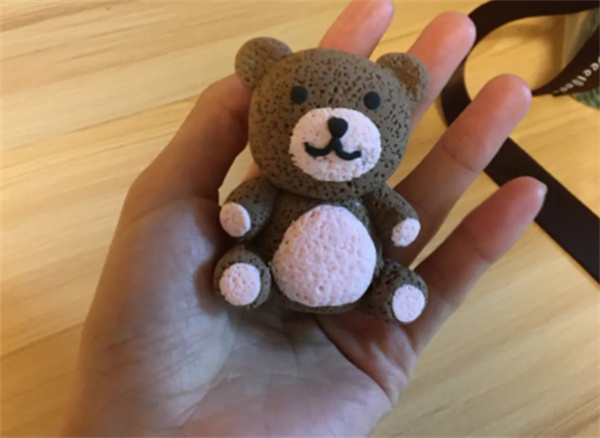 怎么做粘土小熊和零食 超轻粘土手工制作小熊