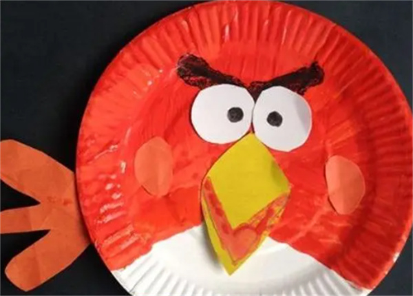 怎么做餐盘小鸟的方法 塑料餐盘手工制作小鸟