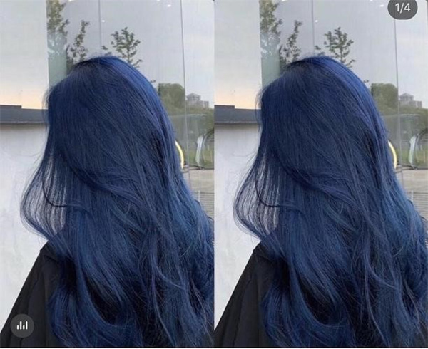 什么肤色的人适合染蓝色头发