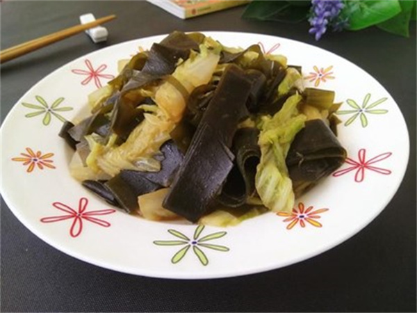 海带烧白菜怎么做薄荷最好吃的做法