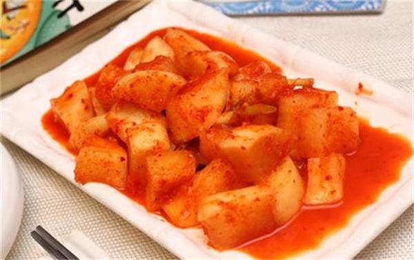 简易韩式萝卜泡菜怎么做
