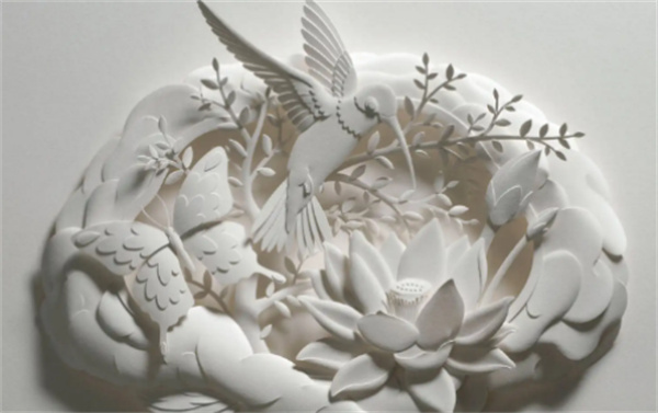 立体的纸雕作品欣赏 手工纸雕艺术作品图片