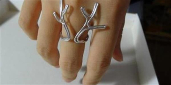 铝线手工制作鹿角戒指 怎么做铝线鹿角戒指