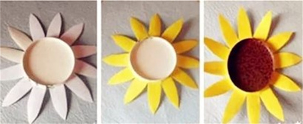 一次性纸杯做向日葵 幼儿手工制作向日葵的方法