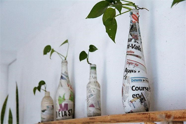 怎么用玻璃瓶制作花瓶 简单玻璃瓶花瓶DIY教程