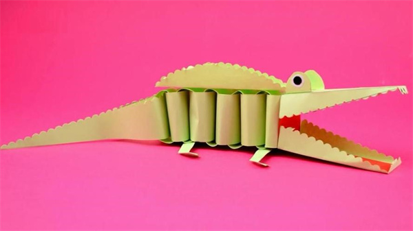 幼儿鳄鱼玩具的做法 简单鳄鱼玩具手工制作教程