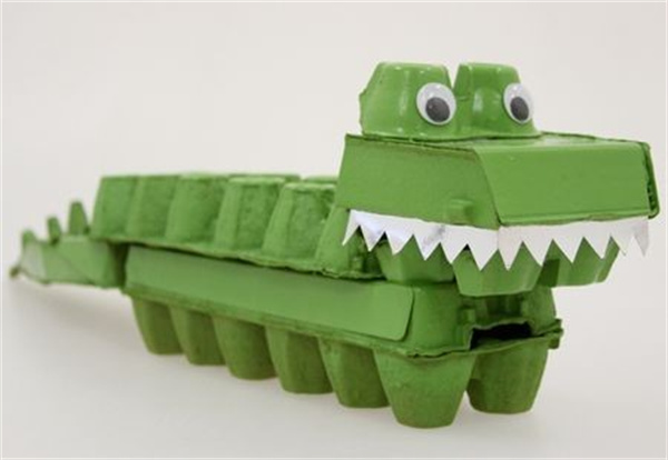幼儿鳄鱼玩具的做法 简单鳄鱼玩具手工制作教程