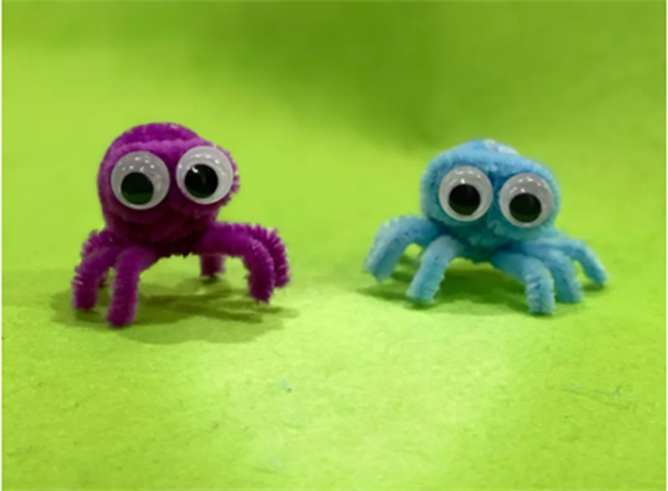 儿童玩具小蜘蛛制作 自制小蜘蛛玩偶做法