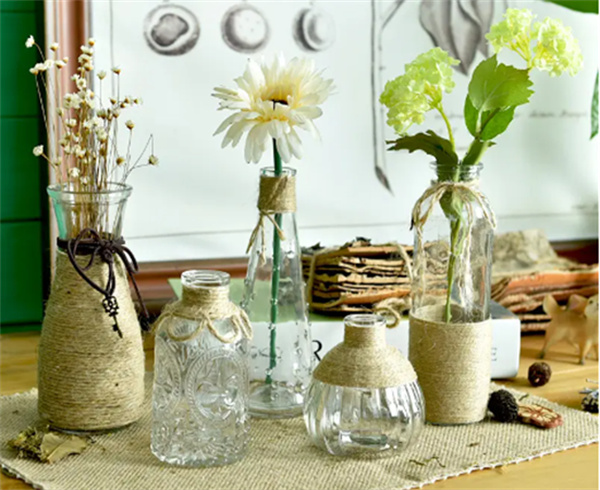 玻璃瓶DIY玻璃花瓶教程 玻璃杯制作花瓶方法