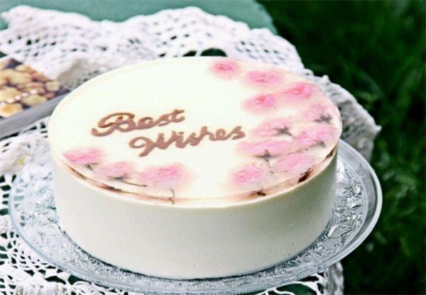 浪漫樱花磅蛋糕