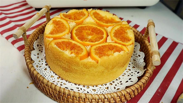 橙香戚风蛋糕