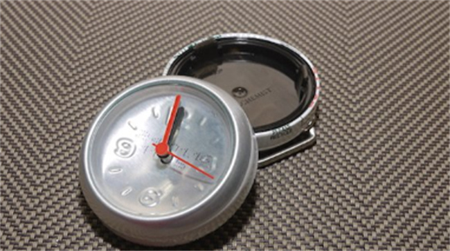 用易拉罐制作手表 个性易拉罐手表DIY