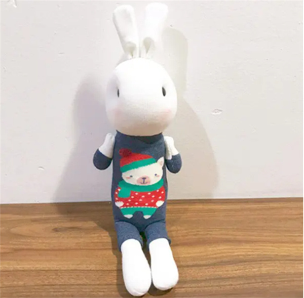 怎么做人形兔子布偶 手工布艺兔子玩偶制作