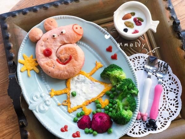 童话般的创意早餐图片 手工可爱早餐摆盘作品