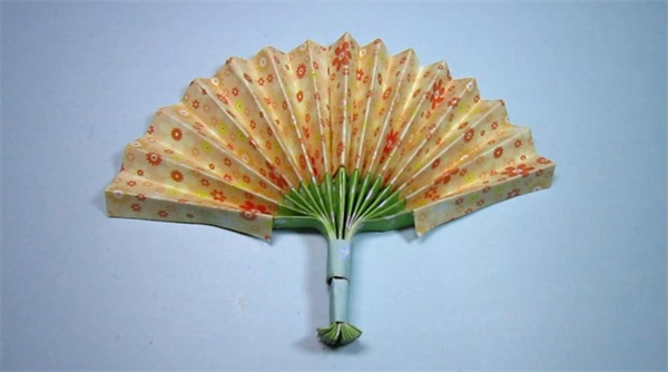 怎么做中国传统纸扇 折叠扇子DIY详细步骤图