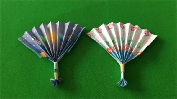 怎么做中国传统纸扇 折叠扇子DIY详细步骤图