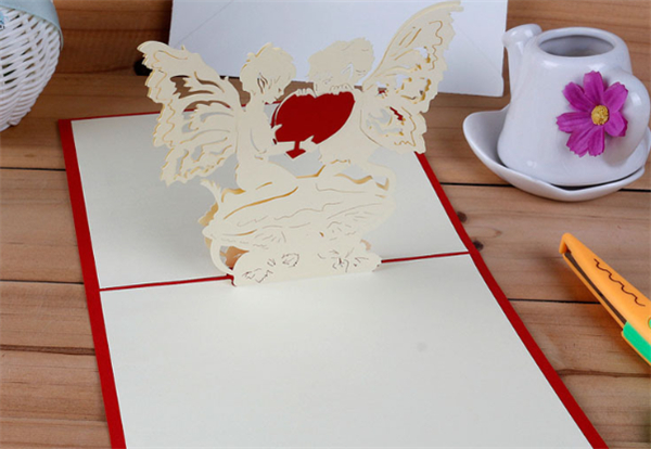 怎么做天使贺卡的方法 立体天使贺卡手工制作