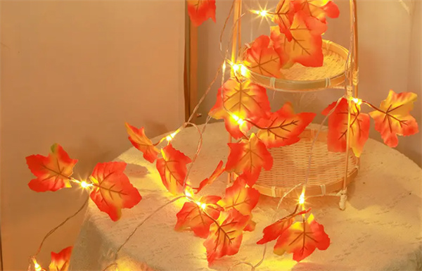 怎么做树叶灯的方法 枫叶手工制作浪漫灯饰