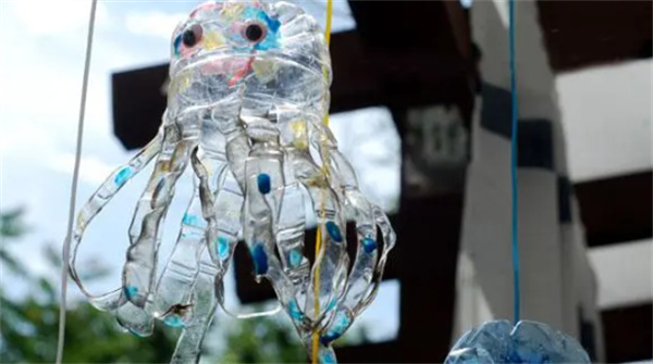怎么简单做水母挂饰 儿童塑料杯手工制作水母